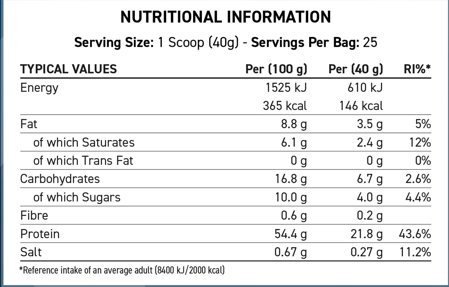 Applied Nutrition Protein Cookie Dough Dessert Baklava (1000 g) - Image 2