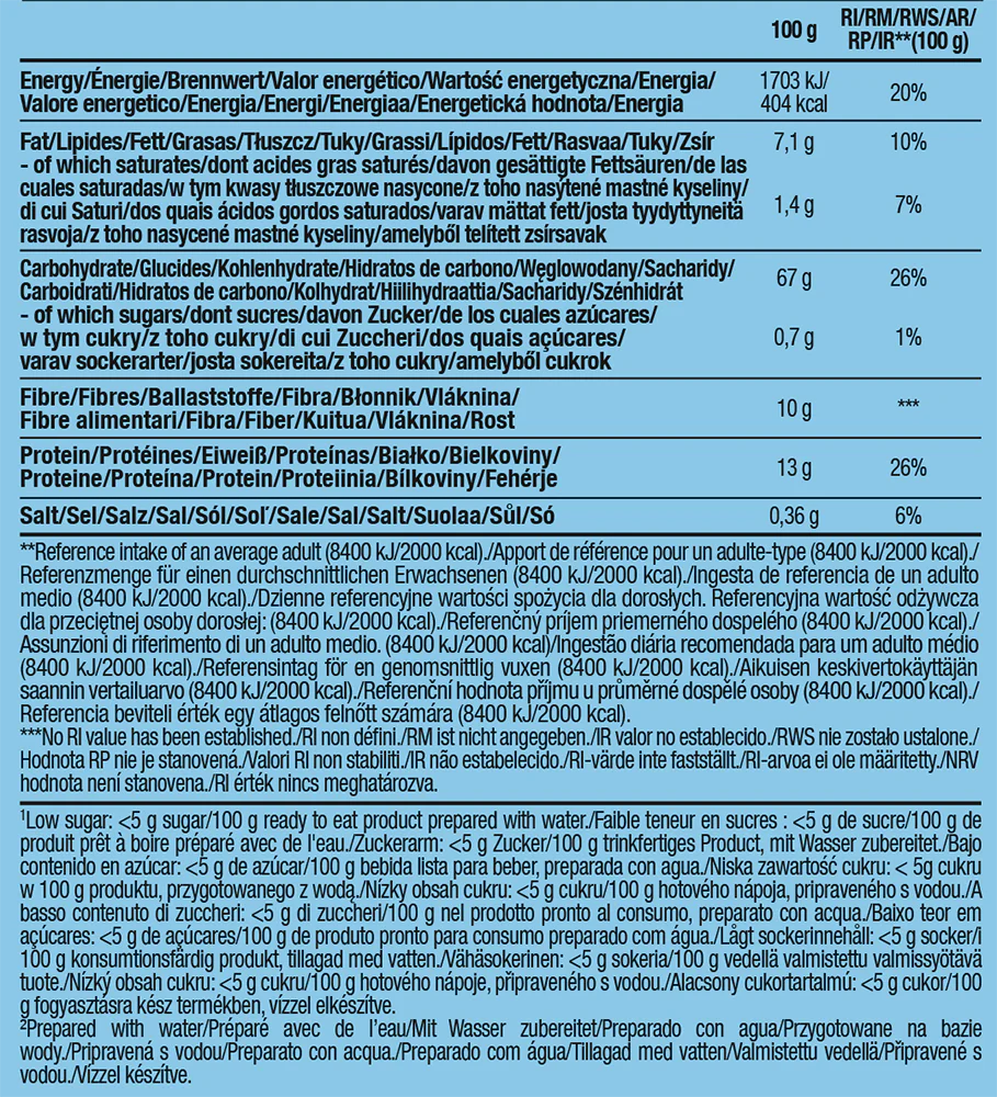 BioTechUSA Instant Oats Noisette (1000 g) - Image 2