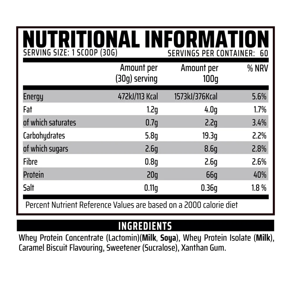 Chemical Warfare OP1 Whey Honeycomb (1800 g) - Image 2