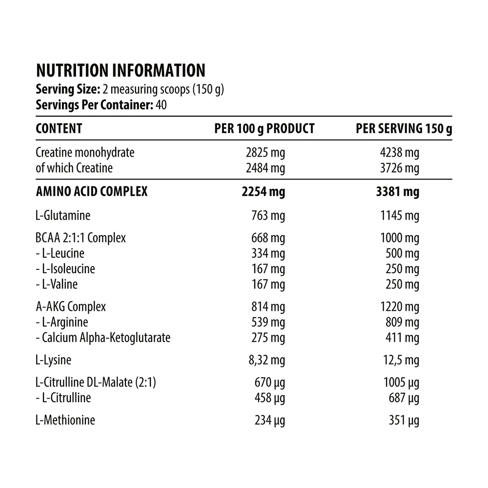 DY Nutrition Metabolic Mass Gainer Fraise (6000 g) - Image 2