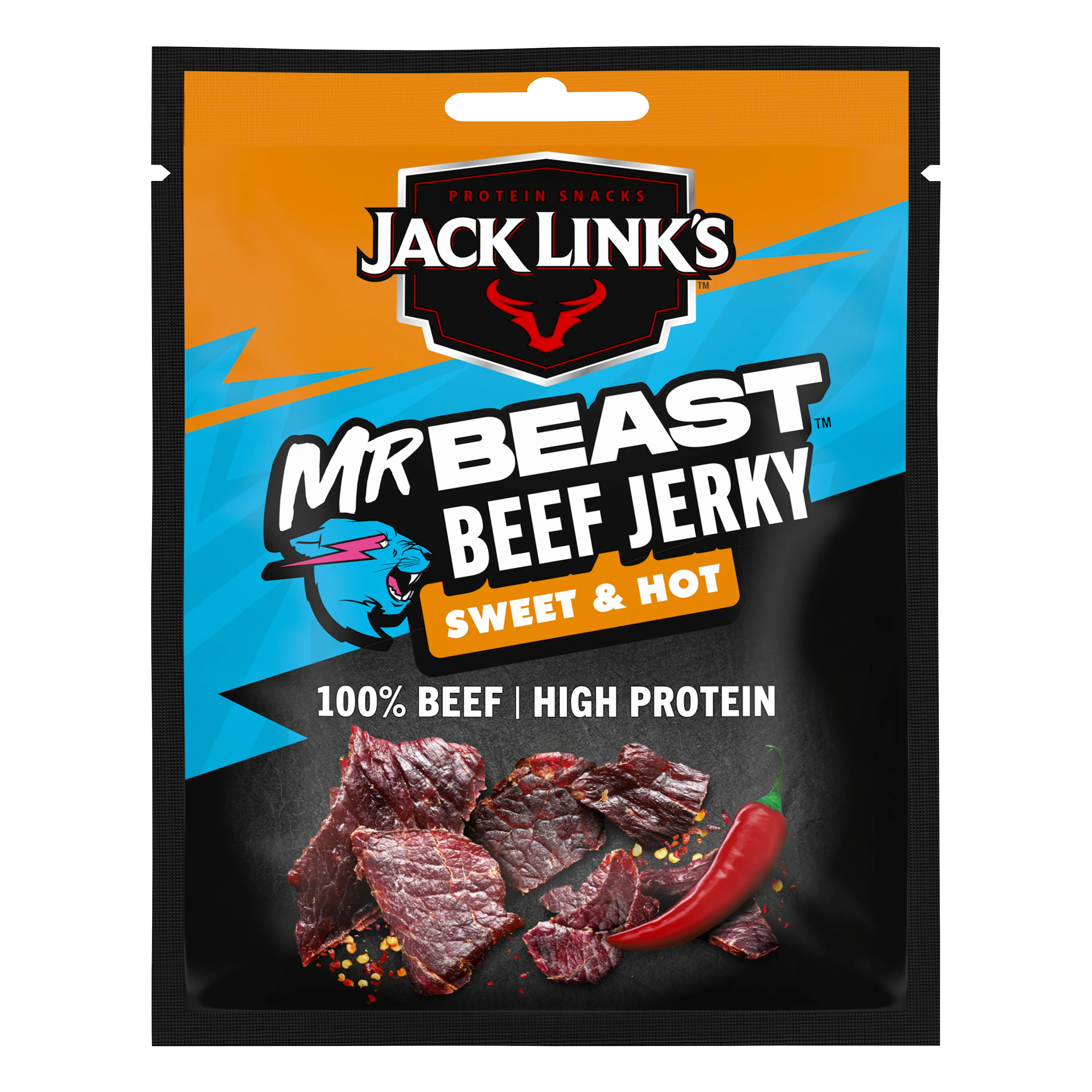 Jack Link's Beef Jerky Sweet & Hot (12 x 25 g) - Image 2