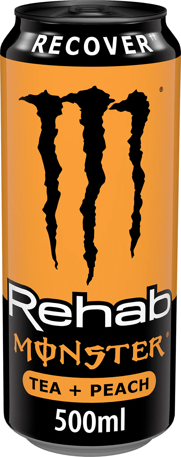 Monster Energy Rehab Thé à la pêche (12 x 500 ml) - Image 2