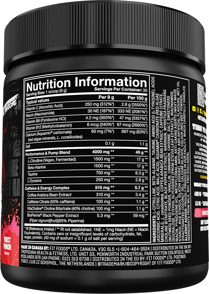 Mutant Madness Fruit Punch (225 g) - Image 2