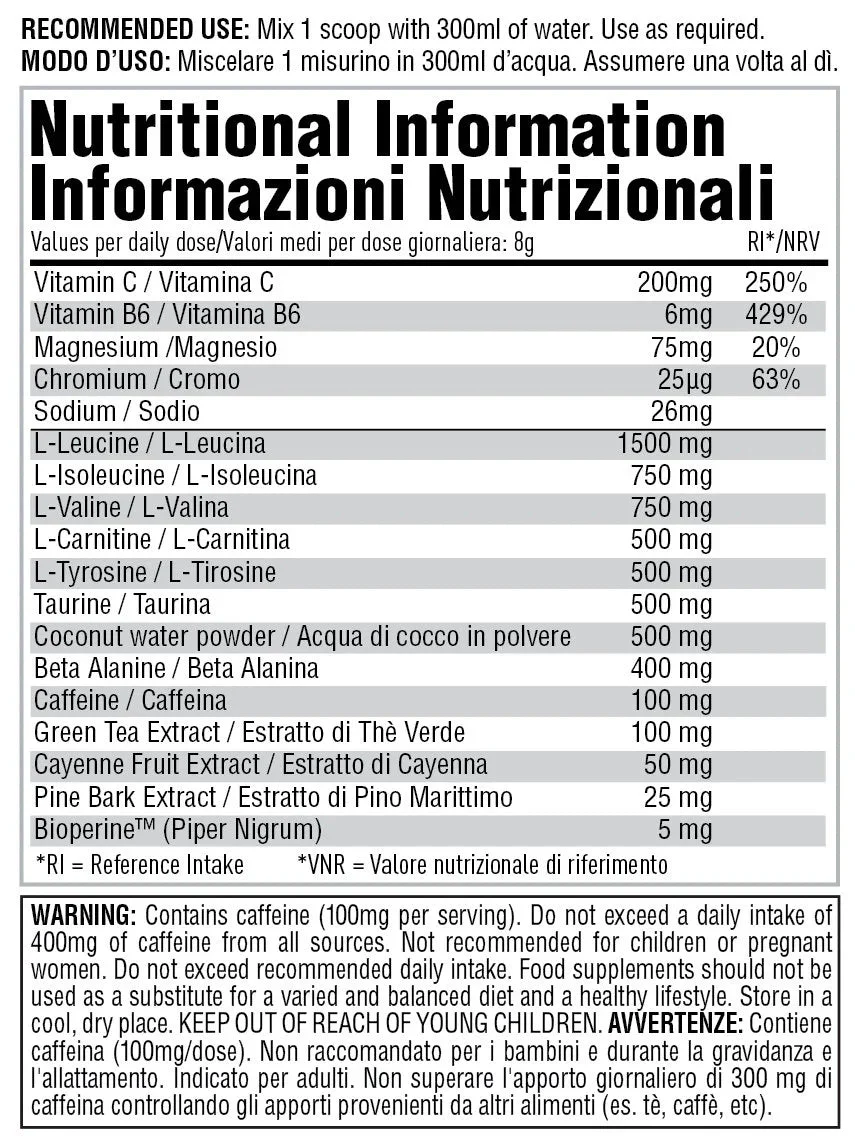 PER4M Amino Burn Mango Orange (240 g) - Image 2