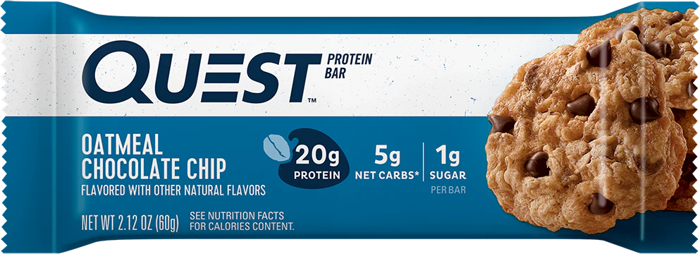 Quest Bar Avoine Pépites de chocolat (12 x 60 g) - Image 2